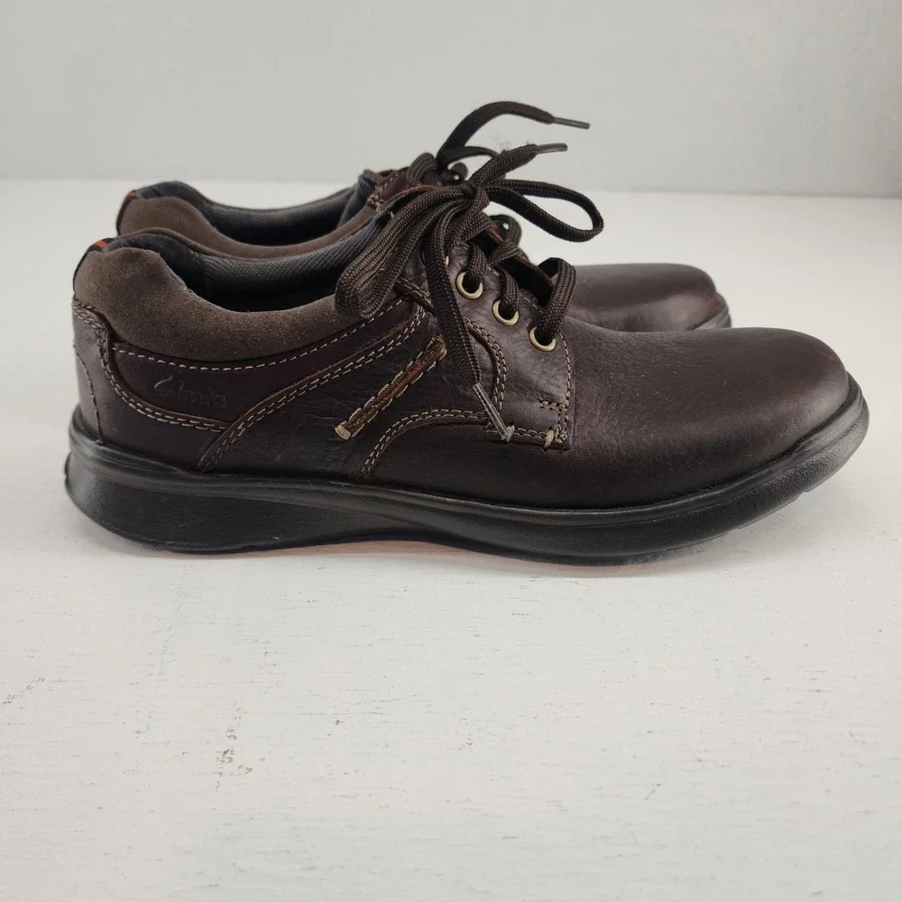 Clarks brown leather